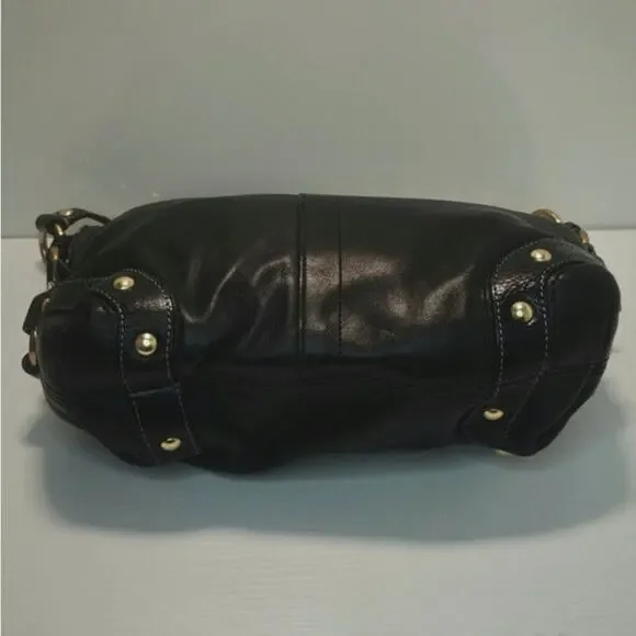 Vintage Black Coach Carly hobo bag - Picture 6 of 13